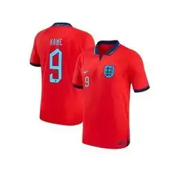 Red Kane - 9 England Away Stadium Football Shirt
