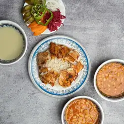Rice & Broth With Chicken