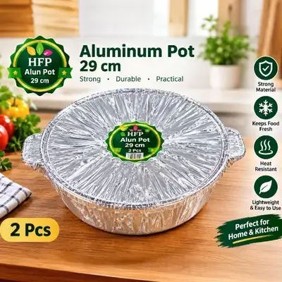 Aluminum Pot/ 29 cm/2pcs