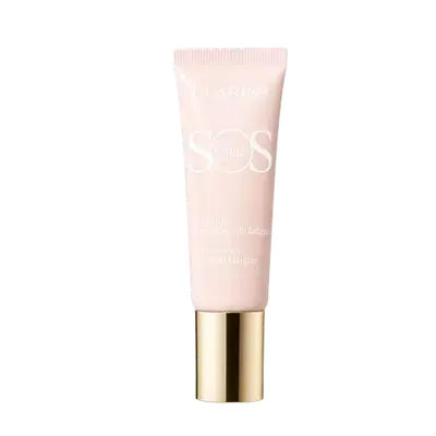 SOS Primer Minimizes Signs Of Fatigue Preps & Moisturizes 01 ROSE _ CLARINS