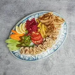 Double Arabic Chicken Shawarma Meal
