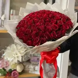 Big Red Rose Bouquet
