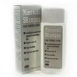 Minoxidil shampoo for normal hair