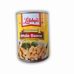 Libys White Beans (Can) 400g