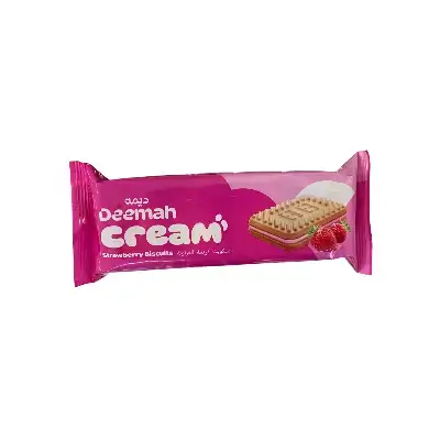 Deemah Bisc Cream Strawberry