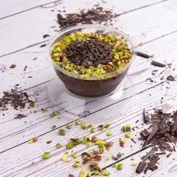 French Custard With Chocolate 