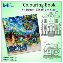 Colouring Book "Palaces and Houses"