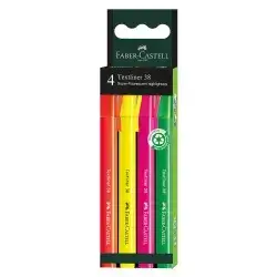 Faber Castell textliner neon colors 4 pcs