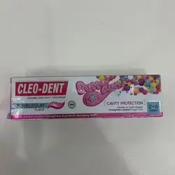 Cleo-Dent kids bubble gum 2-6 years sugar free