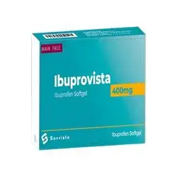 Ibuprovista 400Mg Ibuprofen 20 Softgels
