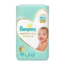 Pampers Babydry S3(5-9) 62pcs