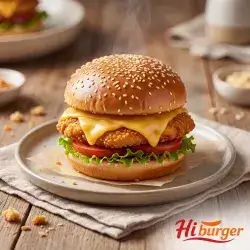 Chicken Burger With Cheese