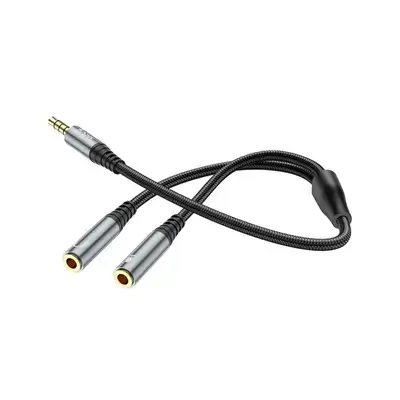 Hoco Cable audio adapter “UPA21” 3.5mm male to 2*3.5mm female