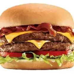 Double Meat Burger With Cheese