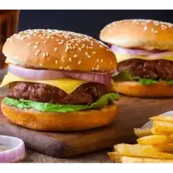 Beef Burger with Cheese
