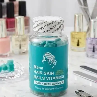 Mena Hair, Skin & Nails Vegan Bear Gummies