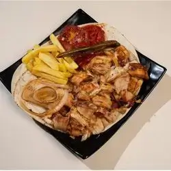 Half Chicken Gass Plate