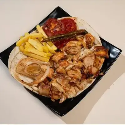 Half Chicken Gass Plate