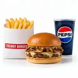 Mushroom Burger Combo