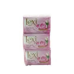 Lexi Beauty Cream Bar Rose And Milk 175 Gm X6