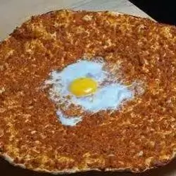 Super Lahmacun With Eggs