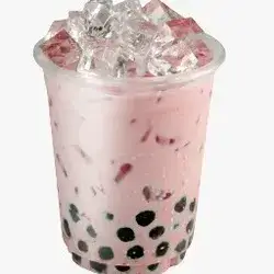 Creamy Strawberry Bubble Tea