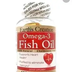Earth's Creation Omega-3 Fish Oil 1000 mg (60softgel