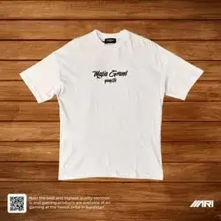 ESCOBAR T-SHIRT MAFIA GRAND QANQASTA WHITE SMALL