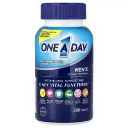 One a Day men's Complete Multi Vitamins 200 Tablets
