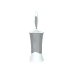 Lila Crystal Toilets Brush Set