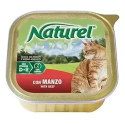 Naturel Wet Cat Food Pate - Beef