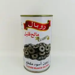 Sliced Black Olives Rubal 370g