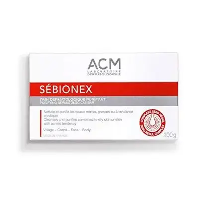 acm sebionex purifying bar 100g