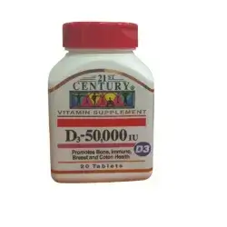 21 ST Century D3-50,000 20 Tabs