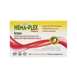 HEMA-PLEX Tablets Iron 30 Slow-release tablets