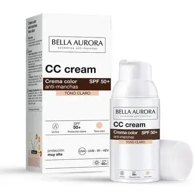 Bella Aurora Dark Spot CC Cream SPF50+ Light shade