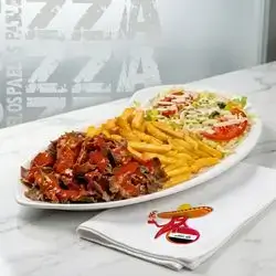 Doner Plate with French Fries