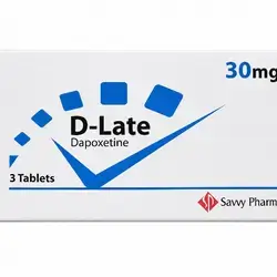 D‑Late Dapoxetine 30 mg – 3 Tablets
