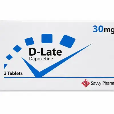 D‑Late Dapoxetine 30 mg – 3 Tablets