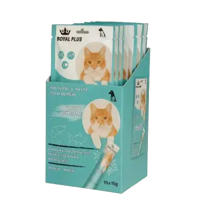 Royal Plus Liquid Snacks – Tuna & Shrimp