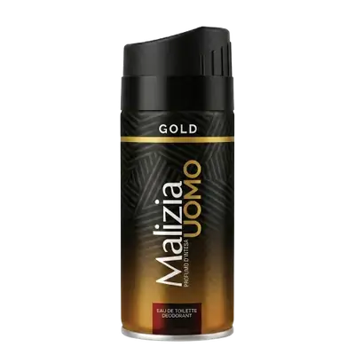 Gold Uomo Deodorant Spray 150ml _ Malizia