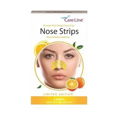 Nose Strips Orange Fruits 6 Strips _ Care Line