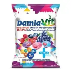 DAMLA HELPS SUPPORT IMMUNITY AND BODY DEFENCES %100 VITAMIN AND MINERAL