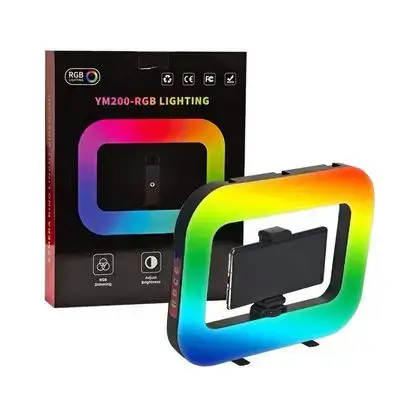YM200-RGB Handheld Square Ring Light