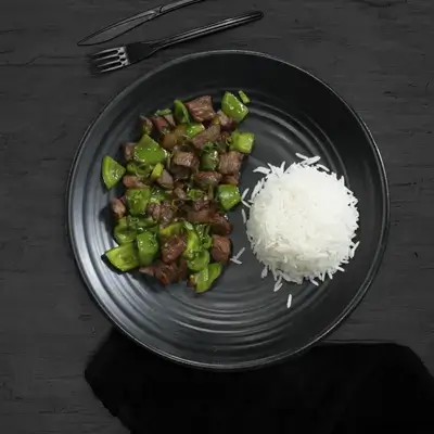 Teriyaki Steak Bites (420 Cal)