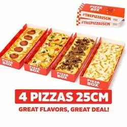 4 Pizzas 25CM
