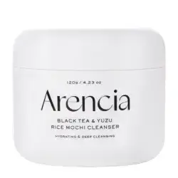 Arencia - Black Tea & Yuzu Rice Mochi Cleanser - Brightening and Cleansing Face Wash - 120g - ORIGINAL