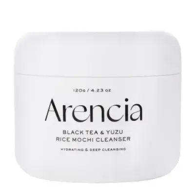 Arencia - Black Tea & Yuzu Rice Mochi Cleanser - Brightening and Cleansing Face Wash - 120g - ORIGINAL