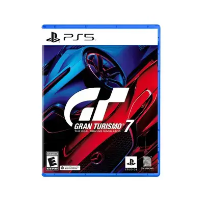 Gran Turismo 7 video game for the PlayStation 5 console.
