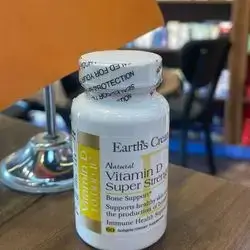 vitamin d3 10,000iu 60 soft gels - earths creation